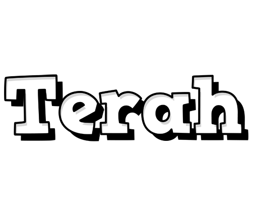 Terah snowing logo