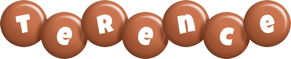 Terence candy-brown logo