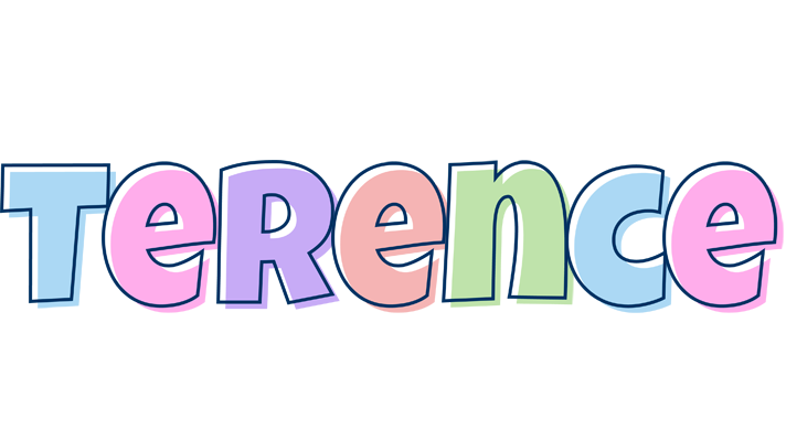 Terence pastel logo