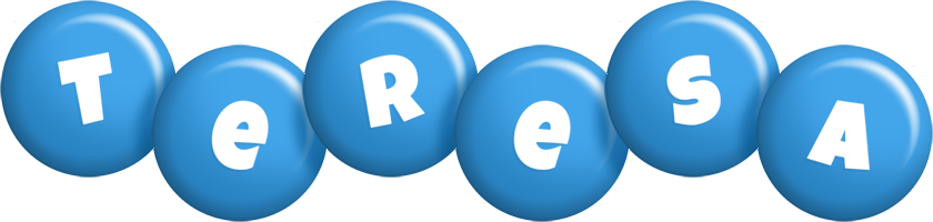 Teresa candy-blue logo