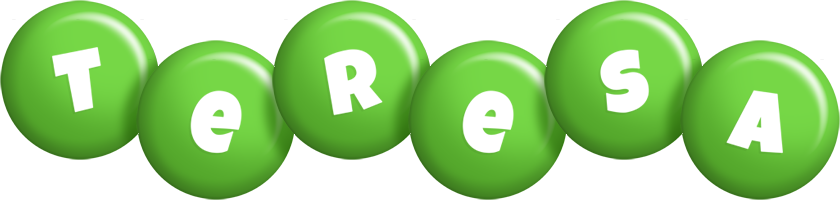 Teresa candy-green logo