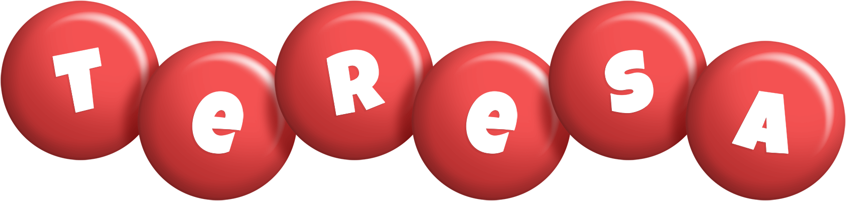 Teresa candy-red logo
