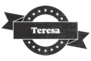 Teresa grunge logo