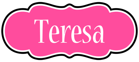 Teresa invitation logo