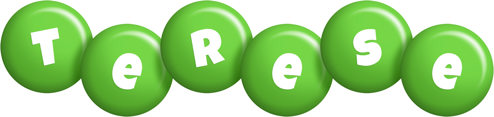 Terese candy-green logo