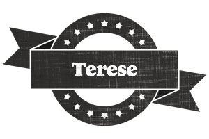 Terese grunge logo