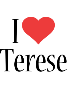 Terese i-love logo