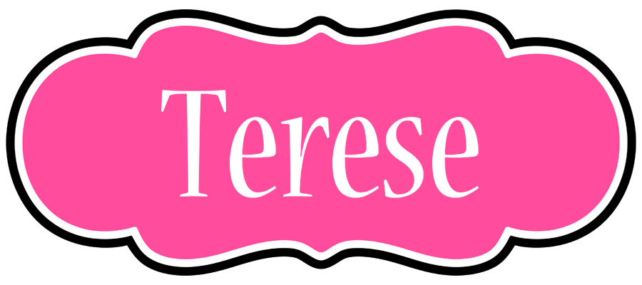 Terese invitation logo