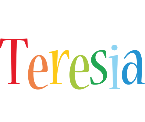 Teresia birthday logo