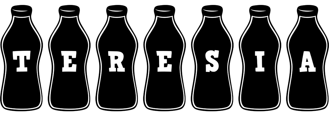 Teresia bottle logo