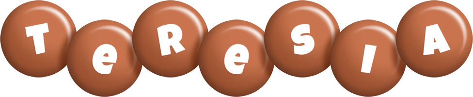 Teresia candy-brown logo