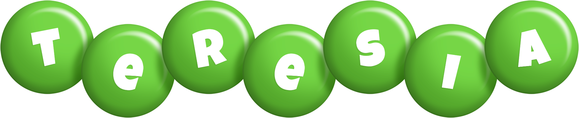 Teresia candy-green logo