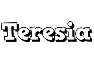 Teresia snowing logo