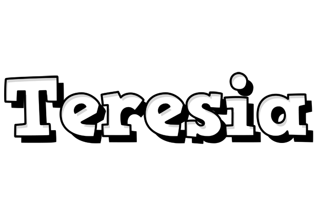 Teresia snowing logo