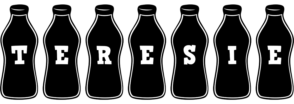 Teresie bottle logo