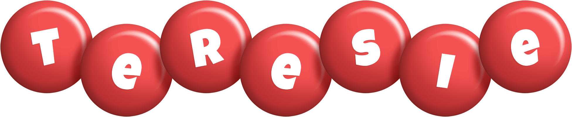 Teresie candy-red logo