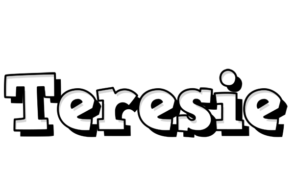 Teresie snowing logo
