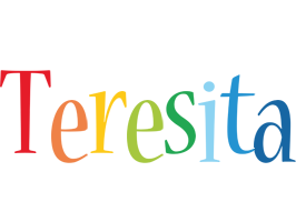 Teresita birthday logo