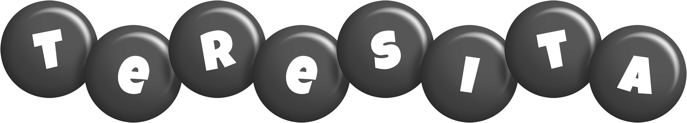 Teresita candy-black logo