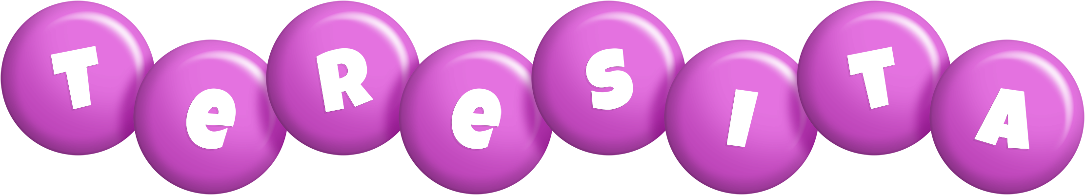 Teresita candy-purple logo