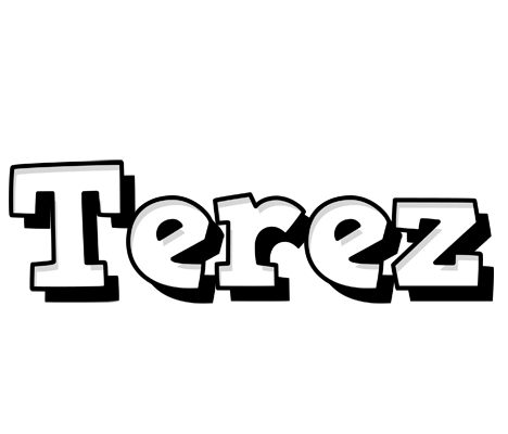 Terez snowing logo