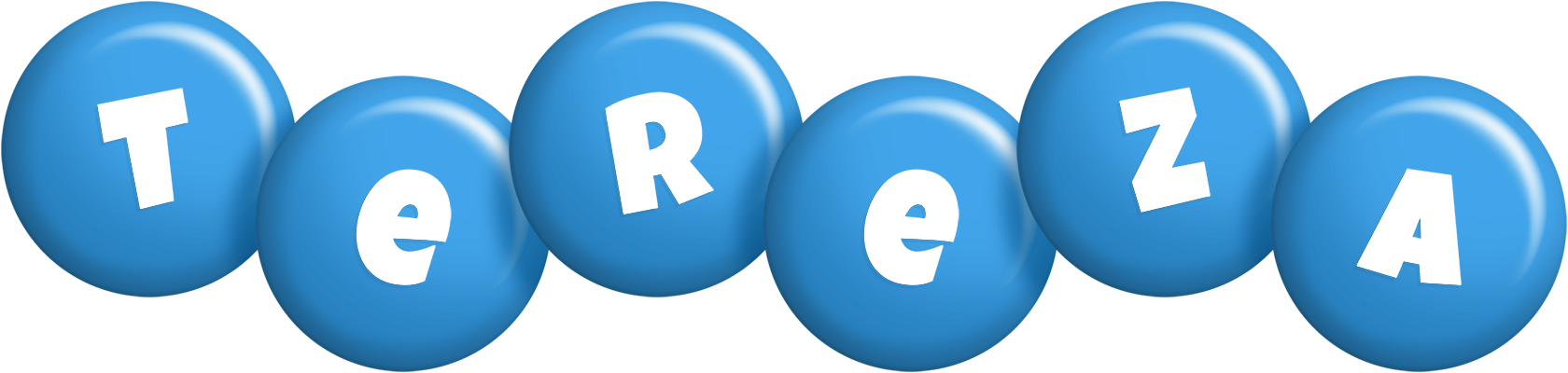 Tereza candy-blue logo
