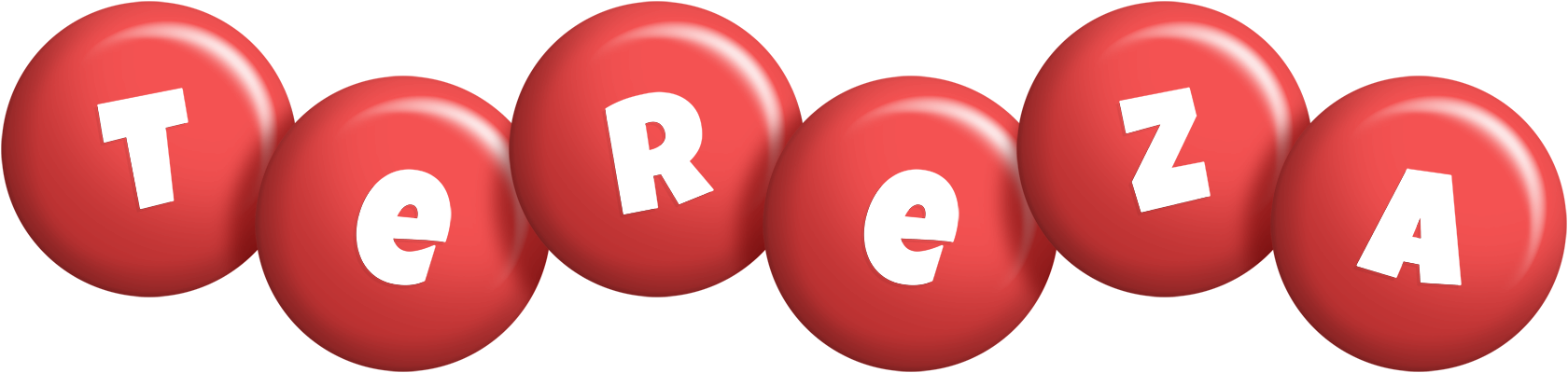 Tereza candy-red logo