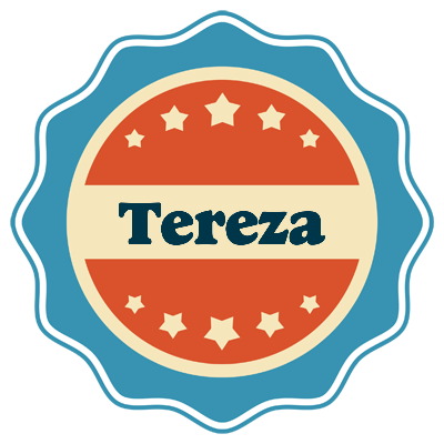 Tereza labels logo