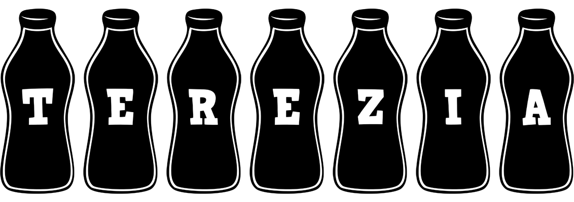 Terezia bottle logo