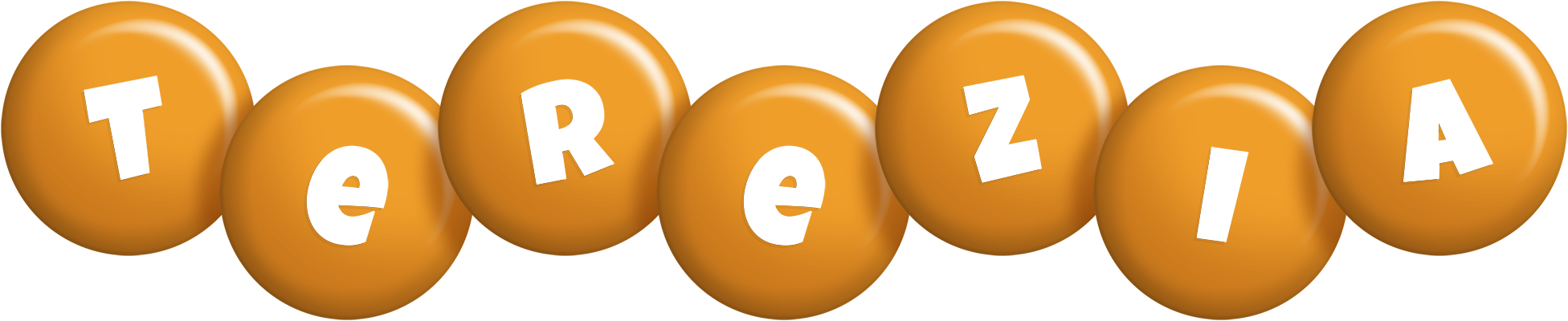 Terezia candy-orange logo