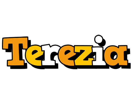 Terezia cartoon logo