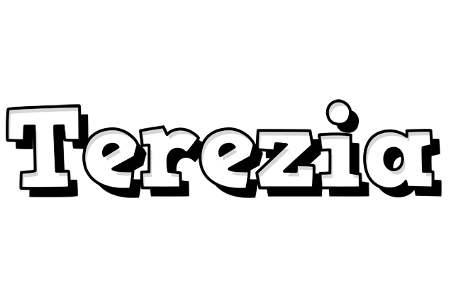 Terezia snowing logo