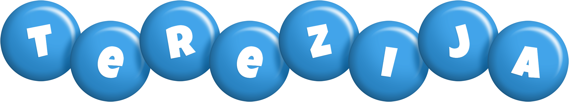 Terezija candy-blue logo