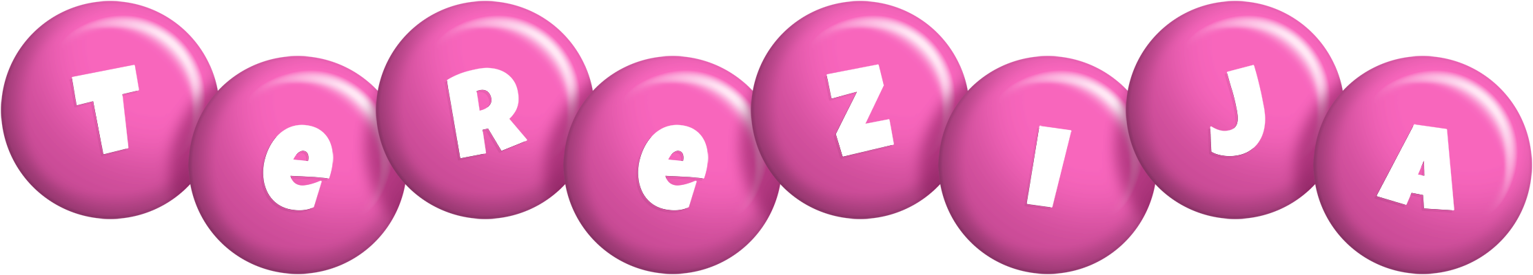 Terezija candy-pink logo