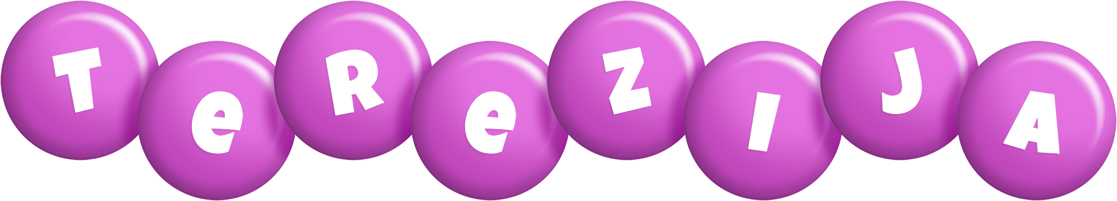 Terezija candy-purple logo