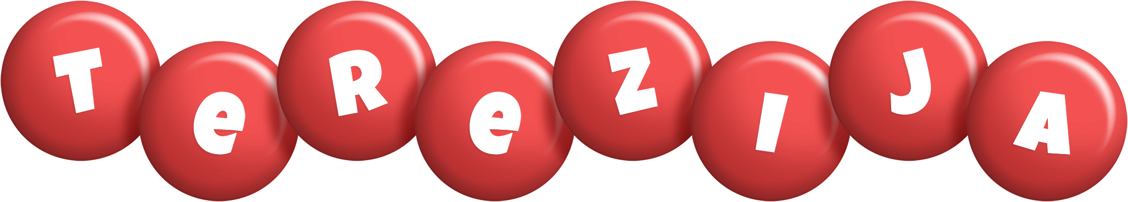 Terezija candy-red logo
