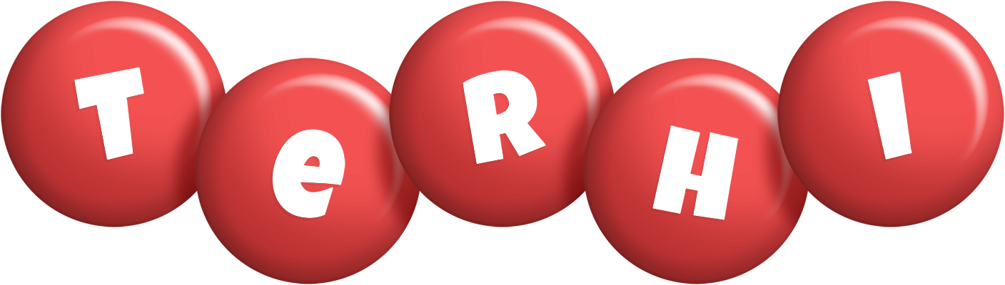 Terhi candy-red logo