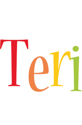 Teri birthday logo