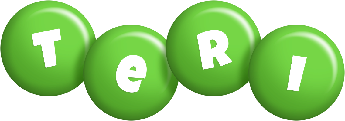 Teri candy-green logo