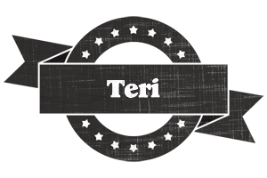 Teri grunge logo