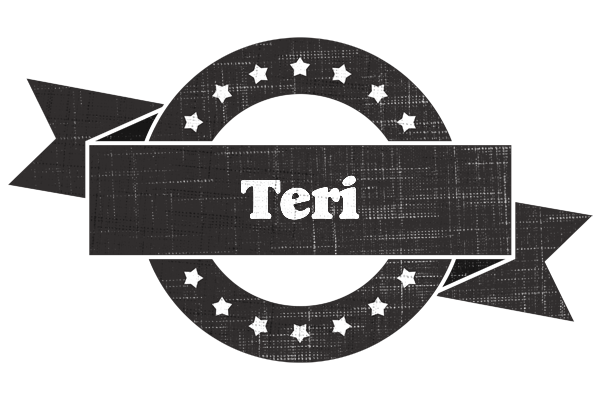 Teri grunge logo