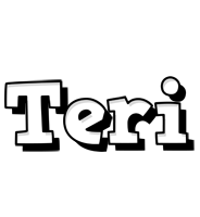 Teri snowing logo