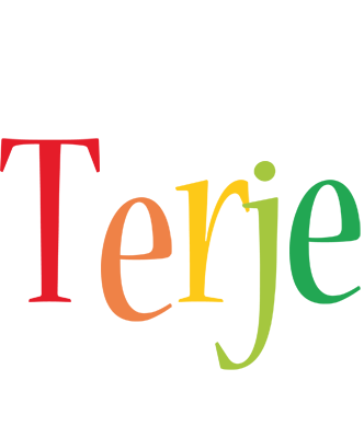 Terje birthday logo