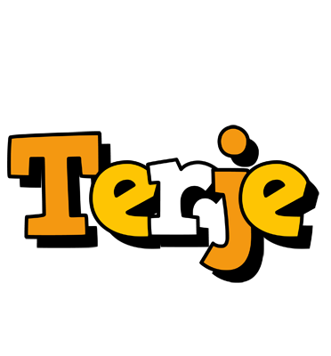 Terje cartoon logo