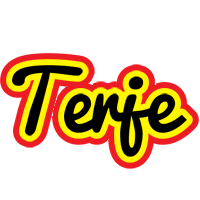 Terje flaming logo