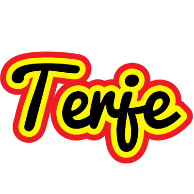Terje flaming logo