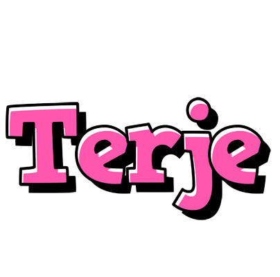 Terje girlish logo