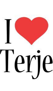 Terje i-love logo