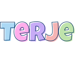 Terje pastel logo