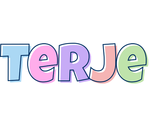 Terje pastel logo